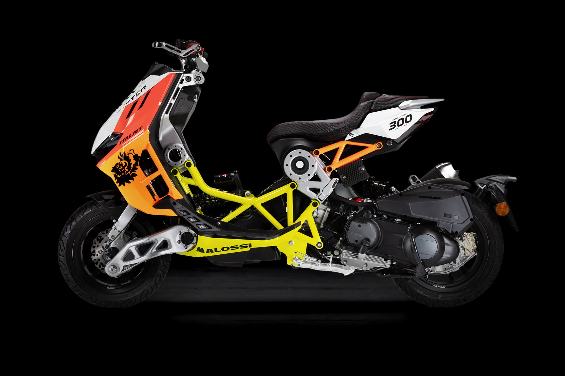 Dragster Malossi 300cc Italjet Dragster